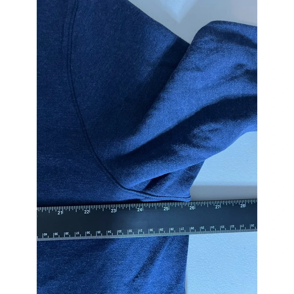 Polo Ralph Lauren XL Men's Quarter-Zip Pullover Sweatshirt Navy Blue Red Pony